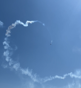 Pitt aerial display at army flying annual wallop, wheels and wings show 2026